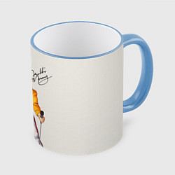 Кружка цветная Фредди Меркьюри автограф