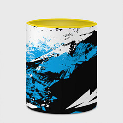 Кружка 3D Bona Fide, цвет: 3D-белый + желтый — фото 2