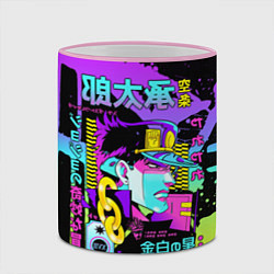 Кружка 3D JoJo Bizarre Adventure, цвет: 3D-розовый кант — фото 2