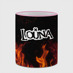Кружка 3D Louna, цвет: 3D-розовый кант — фото 2