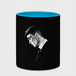 Кружка 3D Peaky Blinders, цвет: 3D-белый + небесно-голубой — фото 2