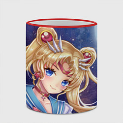 Кружка 3D SAILOR MOON, цвет: 3D-красный кант — фото 2