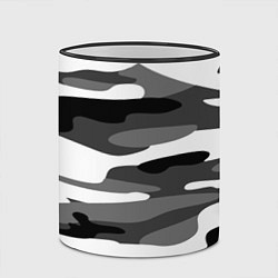 Кружка 3D Камуфляж Sabaton без лого, цвет: 3D-черный кант — фото 2