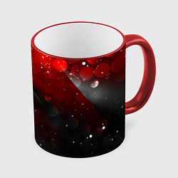 Кружка цветная Red & Black