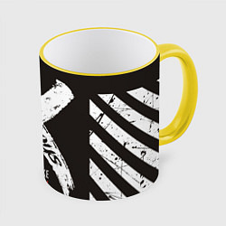 Кружка цветная Off-White: Dangerous