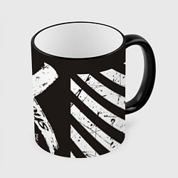 Кружка цветная Off-White: Dangerous