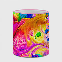 Кружка 3D TIE DYE, цвет: 3D-розовый кант — фото 2