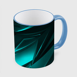 Кружка цветная NEON GEOMETRY STRIPES
