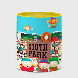 Кружка 3D South Park, цвет: 3D-белый + желтый — фото 2