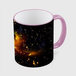 Кружка 3D STARS, цвет: 3D-розовый кант
