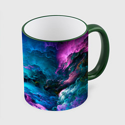 Кружка 3D Fantasy, цвет: 3D-зеленый кант