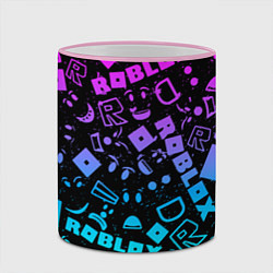 Кружка 3D Roblox, цвет: 3D-розовый кант — фото 2