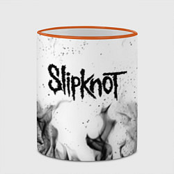 Кружка 3D SLIPKNOT, цвет: 3D-оранжевый кант — фото 2