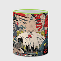 Кружка 3D AKIRA, цвет: 3D-светло-зеленый кант — фото 2