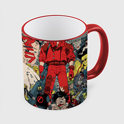Кружка 3D AKIRA, цвет: 3D-красный кант