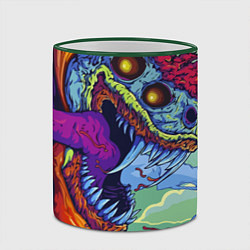 Кружка 3D HYPERBEAST, цвет: 3D-зеленый кант — фото 2