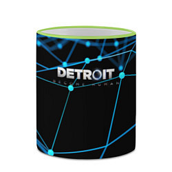 Кружка 3D Detroit:Become Human, цвет: 3D-светло-зеленый кант — фото 2