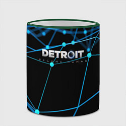 Кружка 3D Detroit:Become Human, цвет: 3D-зеленый кант — фото 2