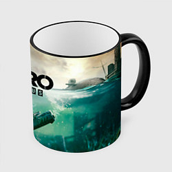 Кружка 3D METRO EXODUS, цвет: 3D-черный кант
