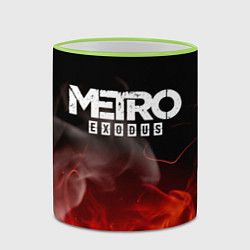 Кружка 3D METRO EXODUS, цвет: 3D-светло-зеленый кант — фото 2