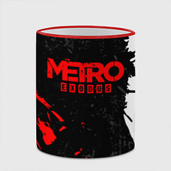 Кружка 3D METRO EXODUS, цвет: 3D-красный кант — фото 2