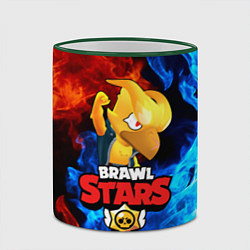 Кружка 3D BRAWL STARS CROW PHOENIX, цвет: 3D-зеленый кант — фото 2
