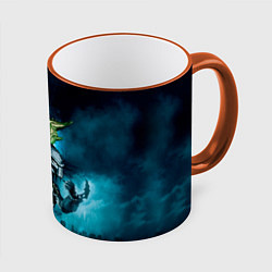 Кружка 3D PREDATOR, цвет: 3D-оранжевый кант