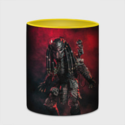 Кружка 3D PREDATOR, цвет: 3D-белый + желтый — фото 2