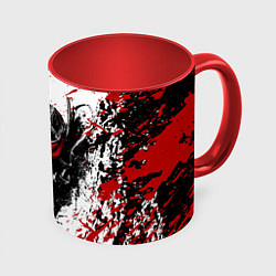 Кружка 3D BERSERK, цвет: 3D-белый + красный