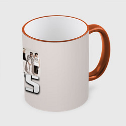 Кружка цветная BTS