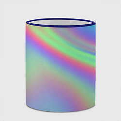 Кружка 3D Gradient vinyl, цвет: 3D-синий кант — фото 2