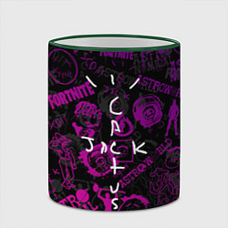 Кружка 3D TRAVIS SCOTT CACTUS JACK, цвет: 3D-зеленый кант — фото 2