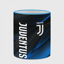 Кружка 3D JUVENTUS, цвет: 3D-небесно-голубой кант — фото 2