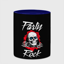 Кружка 3D Rock Party, цвет: 3D-белый + синий — фото 2