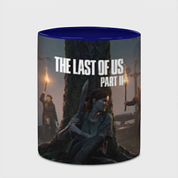 Кружка 3D The Last of Us part 2, цвет: 3D-белый + синий — фото 2