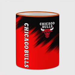 Кружка 3D CHICAGO BULLS, цвет: 3D-оранжевый кант — фото 2