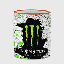 Кружка 3D MONSTER ENERGY Z, цвет: 3D-оранжевый кант — фото 2