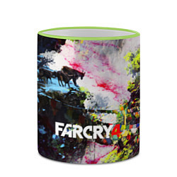 Кружка 3D FARCRY4, цвет: 3D-светло-зеленый кант — фото 2