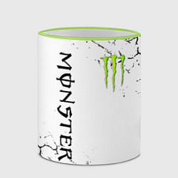 Кружка 3D MONSTER ENERGY, цвет: 3D-светло-зеленый кант — фото 2