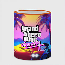 Кружка 3D GTA 2020, цвет: 3D-оранжевый кант — фото 2