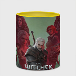 Кружка 3D The Witcher 5-летие, цвет: 3D-белый + желтый — фото 2