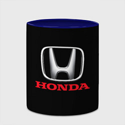 Кружка 3D HONDA, цвет: 3D-белый + синий — фото 2