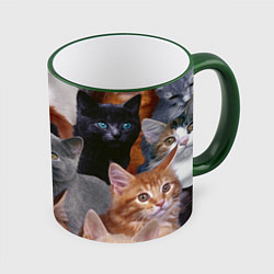 Кружка цветная КОТЯТКИ