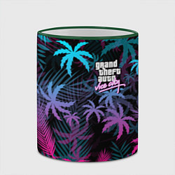 Кружка 3D GTA VICE CITY, цвет: 3D-зеленый кант — фото 2