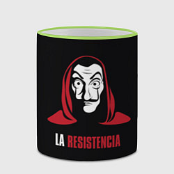 Кружка 3D VALORANT, цвет: 3D-светло-зеленый кант — фото 2