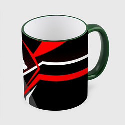 Кружка 3D APEX, цвет: 3D-зеленый кант