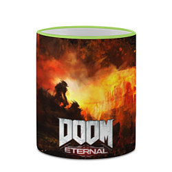 Кружка 3D DOOM ETERNAL, цвет: 3D-светло-зеленый кант — фото 2