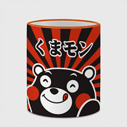 Кружка 3D Kumamon, цвет: 3D-оранжевый кант — фото 2