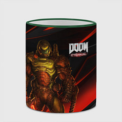 Кружка 3D DOOM ETERNAL, цвет: 3D-зеленый кант — фото 2