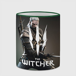 Кружка 3D The Witcher, цвет: 3D-зеленый кант — фото 2